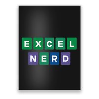 Excel Nerd & Gifts Funny Spreadsheet Excel Geek Poster