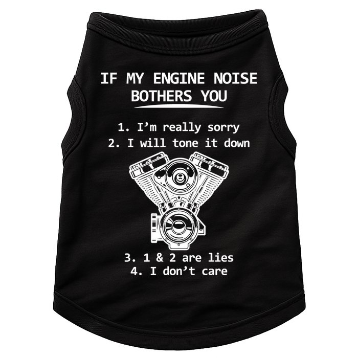 Engine Noise Bothering You I Don't Care Doggie Tank