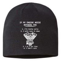 Engine Noise Bothering You I Don't Care Sustainable Beanie