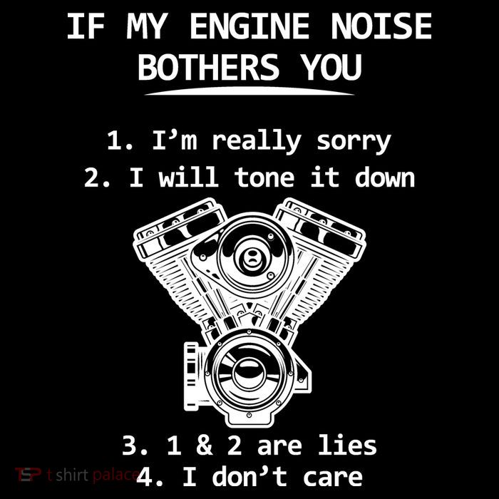 Engine Noise Bothering You I Don't Care Premium T-Shirt