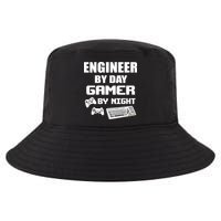 Engineer By Day Gamer By Night Cool Comfort Performance Bucket Hat