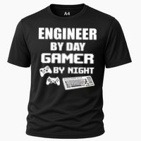 Engineer By Day Gamer By Night Cooling Performance Crew T-Shirt