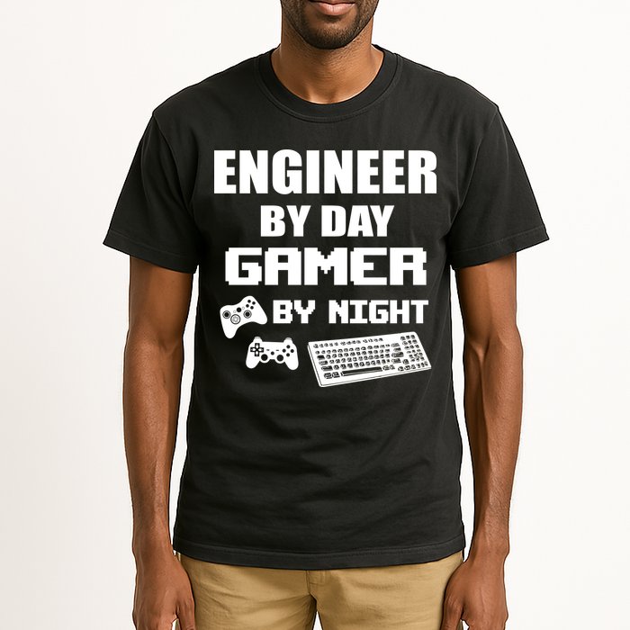 Engineer By Day Gamer By Night Tall T-Shirt