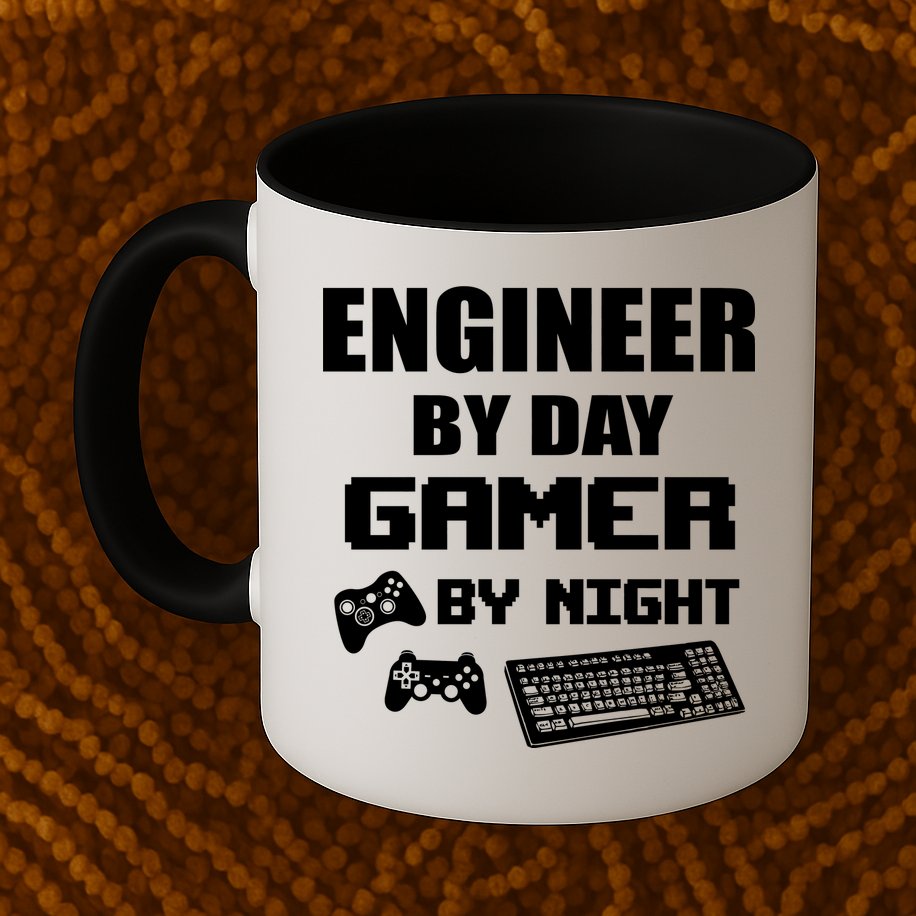 Engineer By Day Gamer By Night Mug