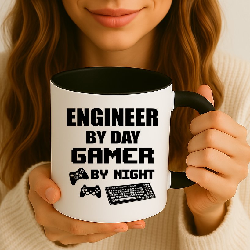 Engineer By Day Gamer By Night Mug