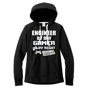 Engineer By Day Gamer By Night Women's Fleece Hoodie