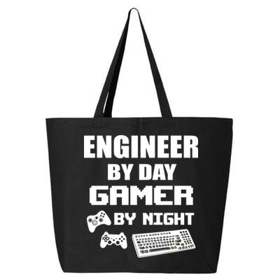 Engineer By Day Gamer By Night 25L Jumbo Tote