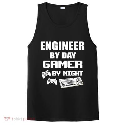 Engineer By Day Gamer By Night PosiCharge Competitor Tank