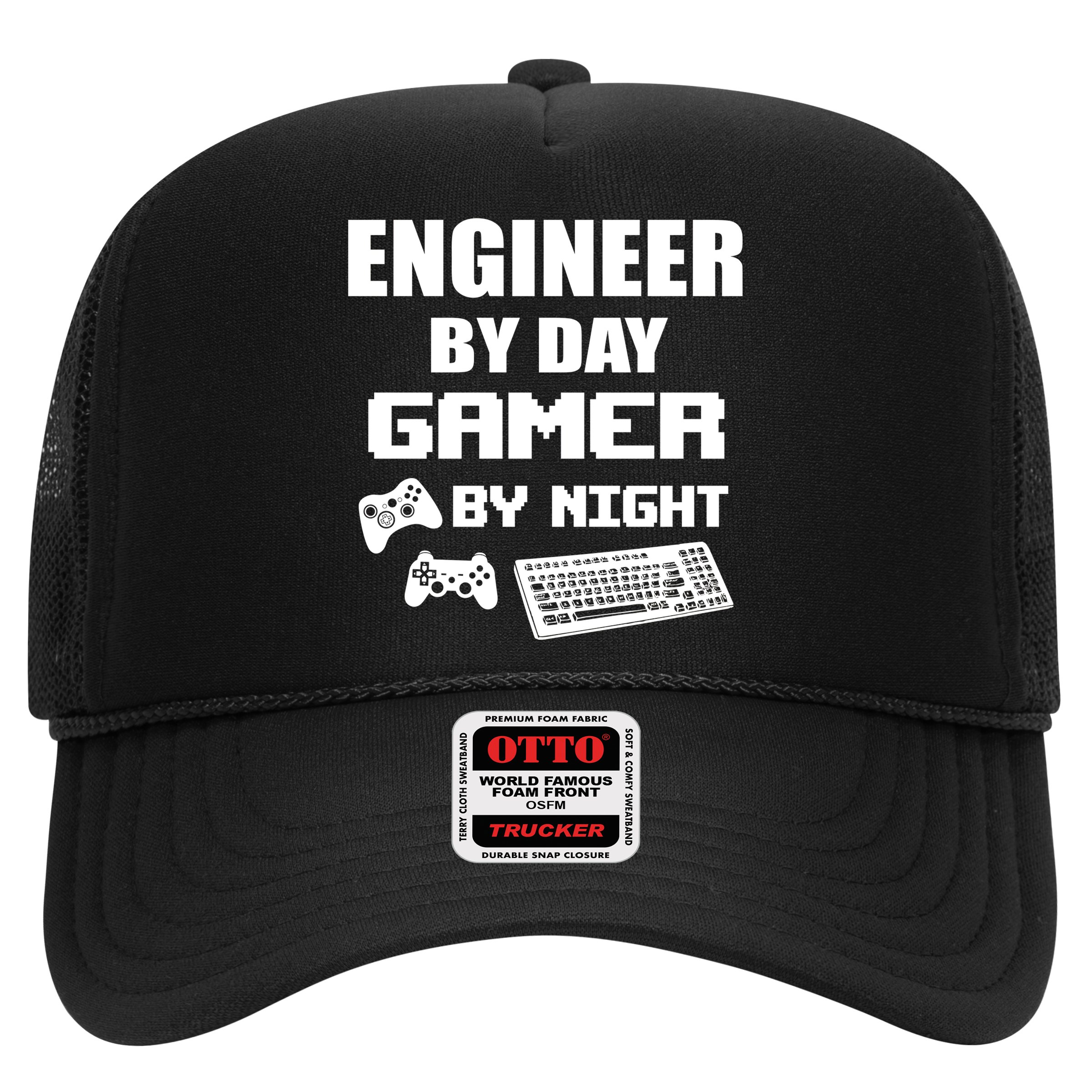 Engineer By Day Gamer By Night Hat