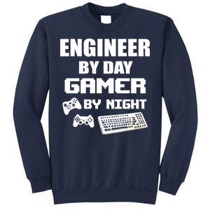 Engineer By Day Gamer By Night Sweatshirt