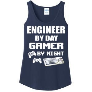 Engineer By Day Gamer By Night Ladies Essential Tank