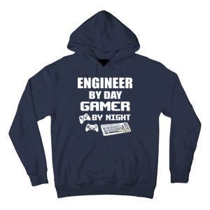 Engineer By Day Gamer By Night Tall Hoodie