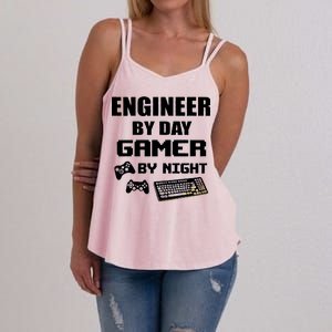 Engineer By Day Gamer By Night Women's Strappy Tank