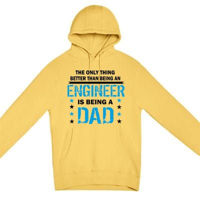 Engineer Dad Premium Pullover Hoodie