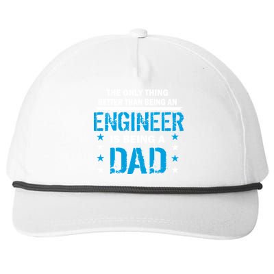 Engineer Dad Snapback Five-Panel Rope Hat