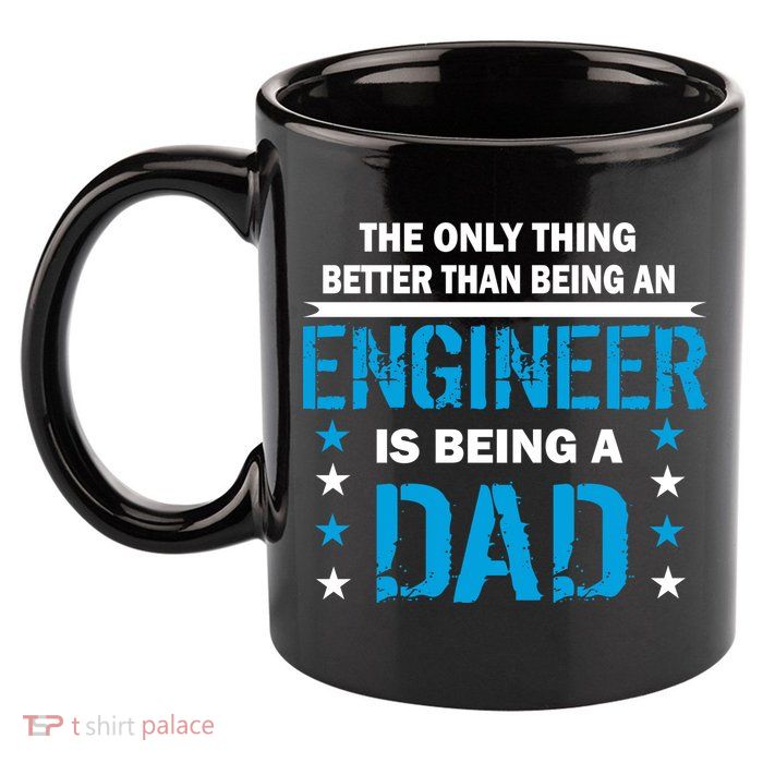 Engineer Dad 11oz C Handle Ceramic Mug