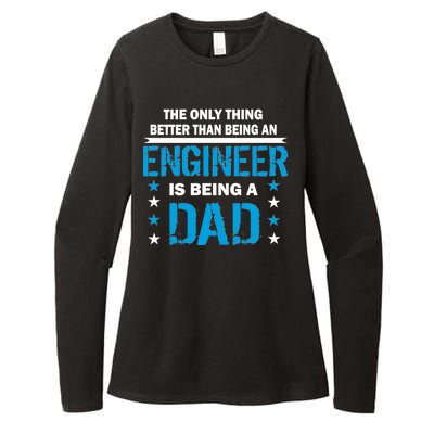 Engineer Dad Womens CVC Long Sleeve Shirt