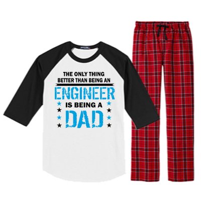 Engineer Dad Raglan Sleeve Pajama Set