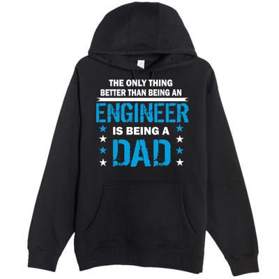 Engineer Dad Premium Pullover Hoodie