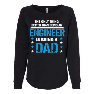 Engineer Dad Womens California Wash Sweatshirt