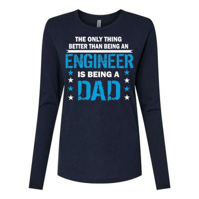 Engineer Dad Womens Cotton Relaxed Long Sleeve T-Shirt