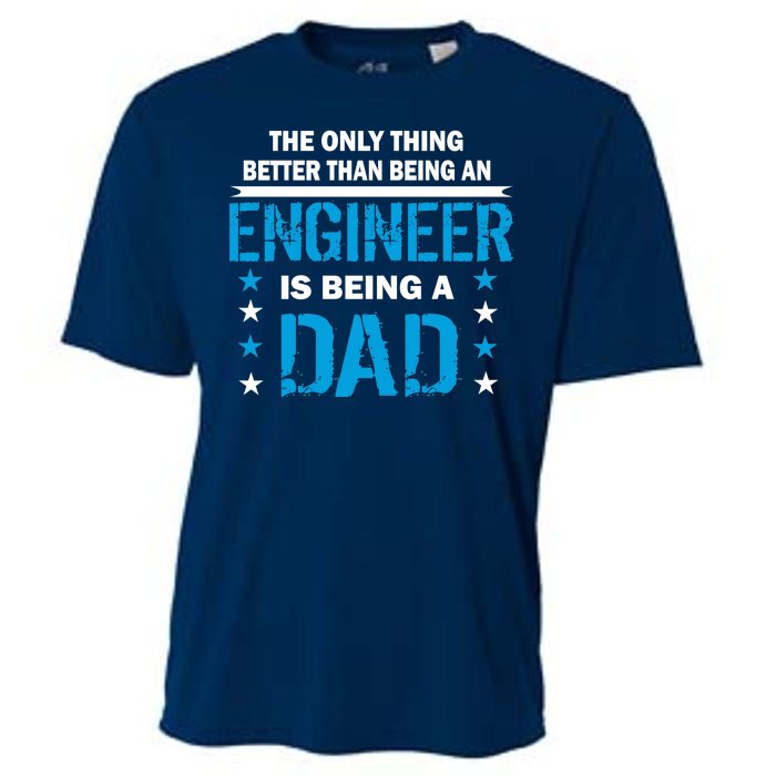 Engineer Dad Cooling Performance Crew T-Shirt