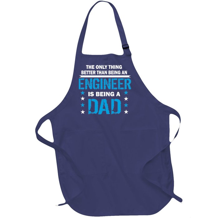 Engineer Dad Full-Length Apron With Pockets