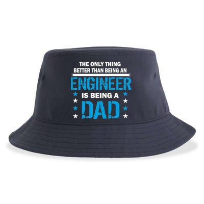 Engineer Dad Sustainable Bucket Hat