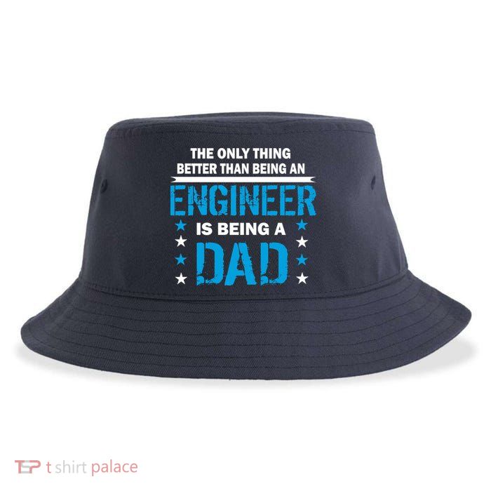 Engineer Dad Sustainable Bucket Hat