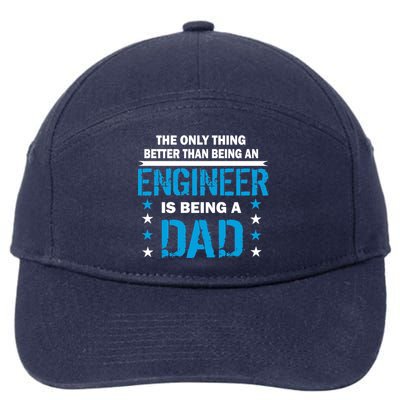 Engineer Dad 7-Panel Snapback Hat