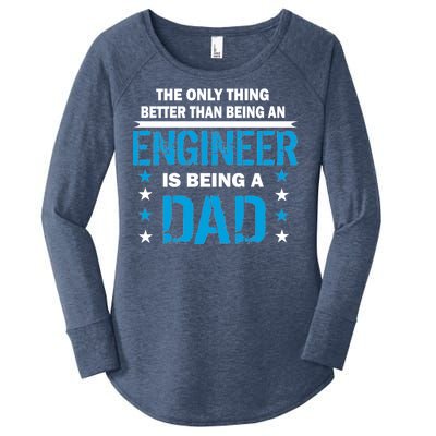 Engineer Dad Women's Perfect Tri Tunic Long Sleeve Shirt