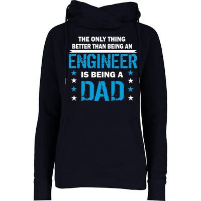 Engineer Dad Womens Funnel Neck Pullover Hood