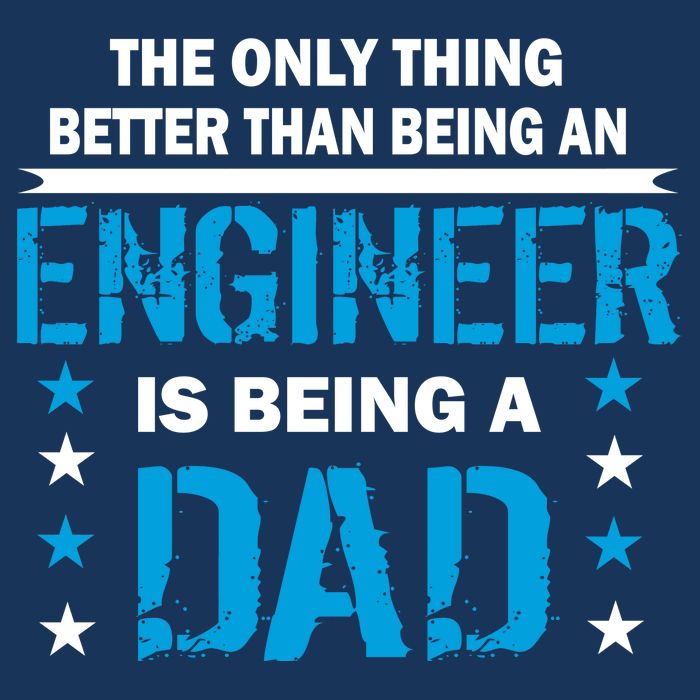 Engineer Dad 16 in Basic Backpack