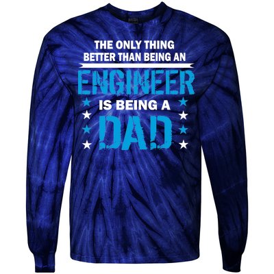 Engineer Dad Tie-Dye Long Sleeve Shirt