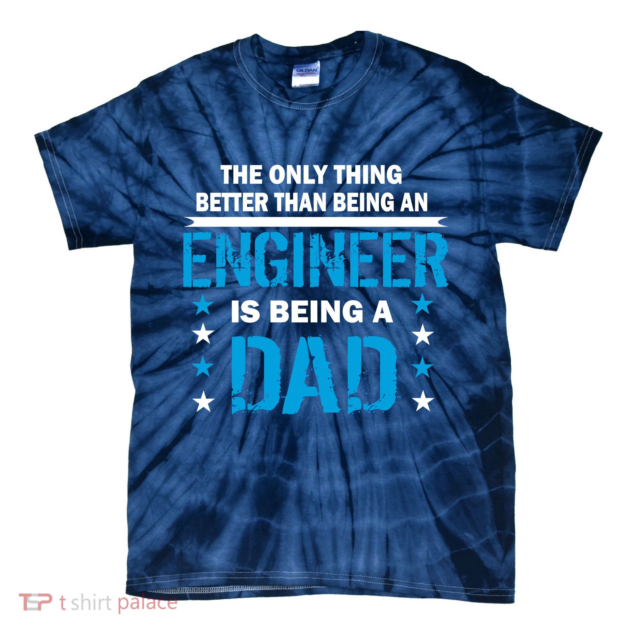 Engineer Dad Tie-Dye T-Shirt