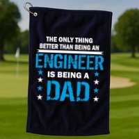 Engineer Dad Golf Towel