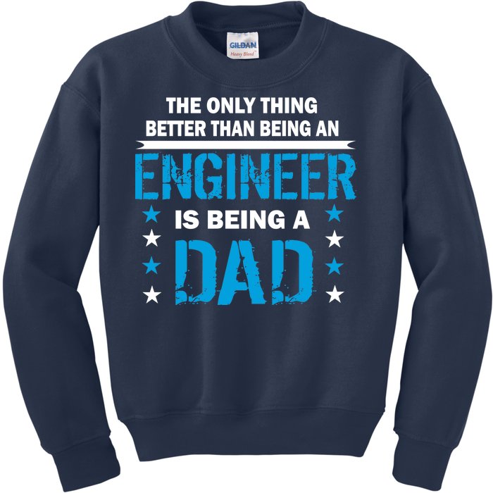 Engineer Dad Kids Sweatshirt