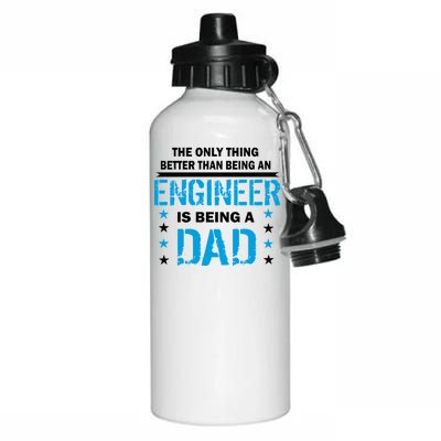 Engineer Dad Aluminum Water Bottle