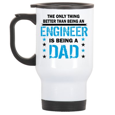 Engineer Dad Stainless Steel Travel Mug