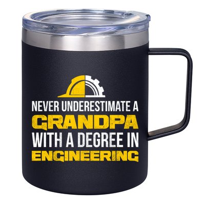 Engineer Grandpa  12oz Stainless Steel Coffee Mug
