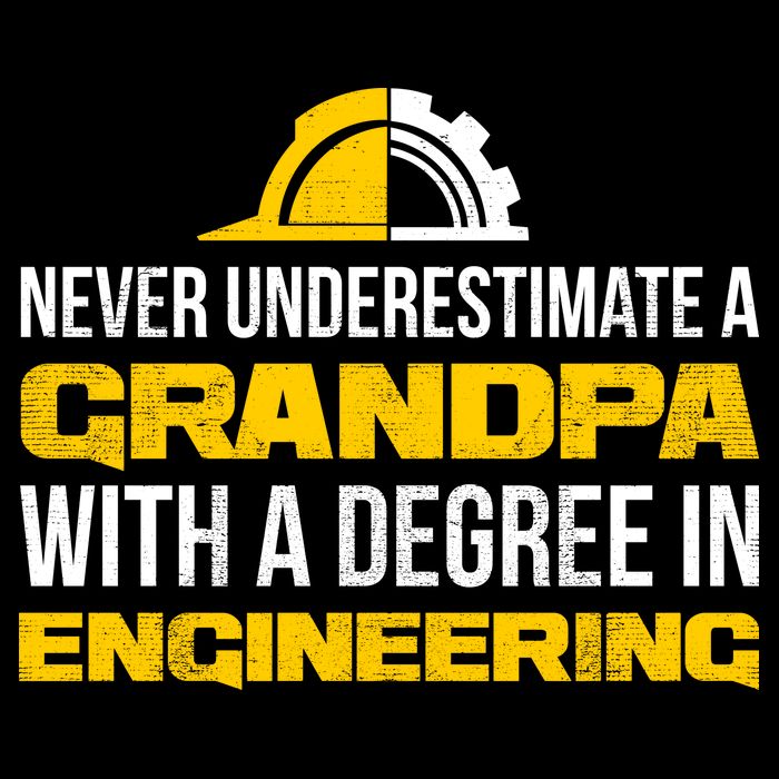 Engineer Grandpa  Wool Snapback Cap