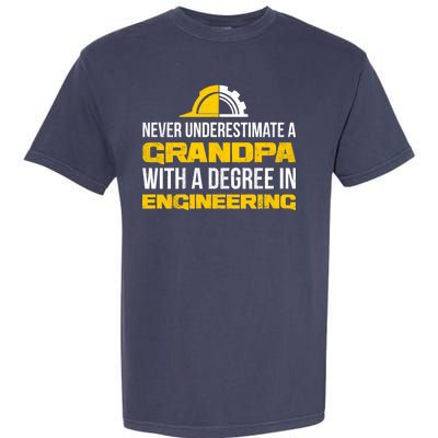 Engineer Grandpa  Garment-Dyed Heavyweight T-Shirt