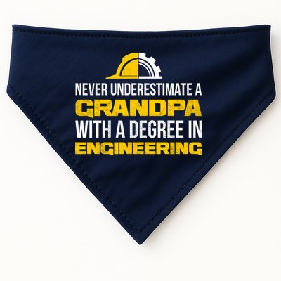 Engineer Grandpa  USA-Made Doggie Bandana