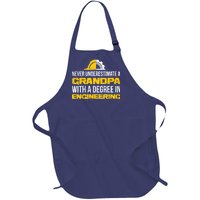 Engineer Grandpa  Full-Length Apron With Pockets