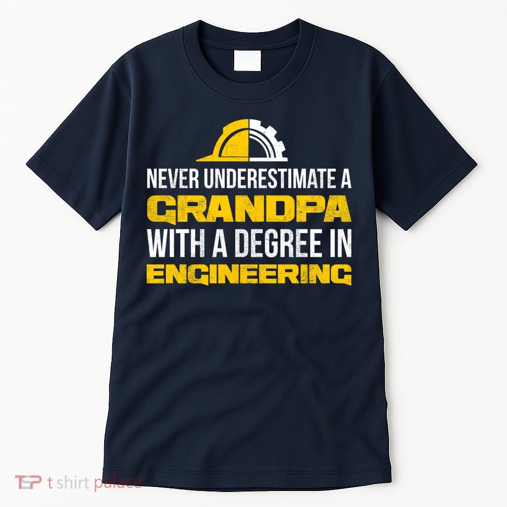 Engineer Grandpa  Tall T-Shirt