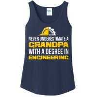 Engineer Grandpa  Ladies Essential Tank