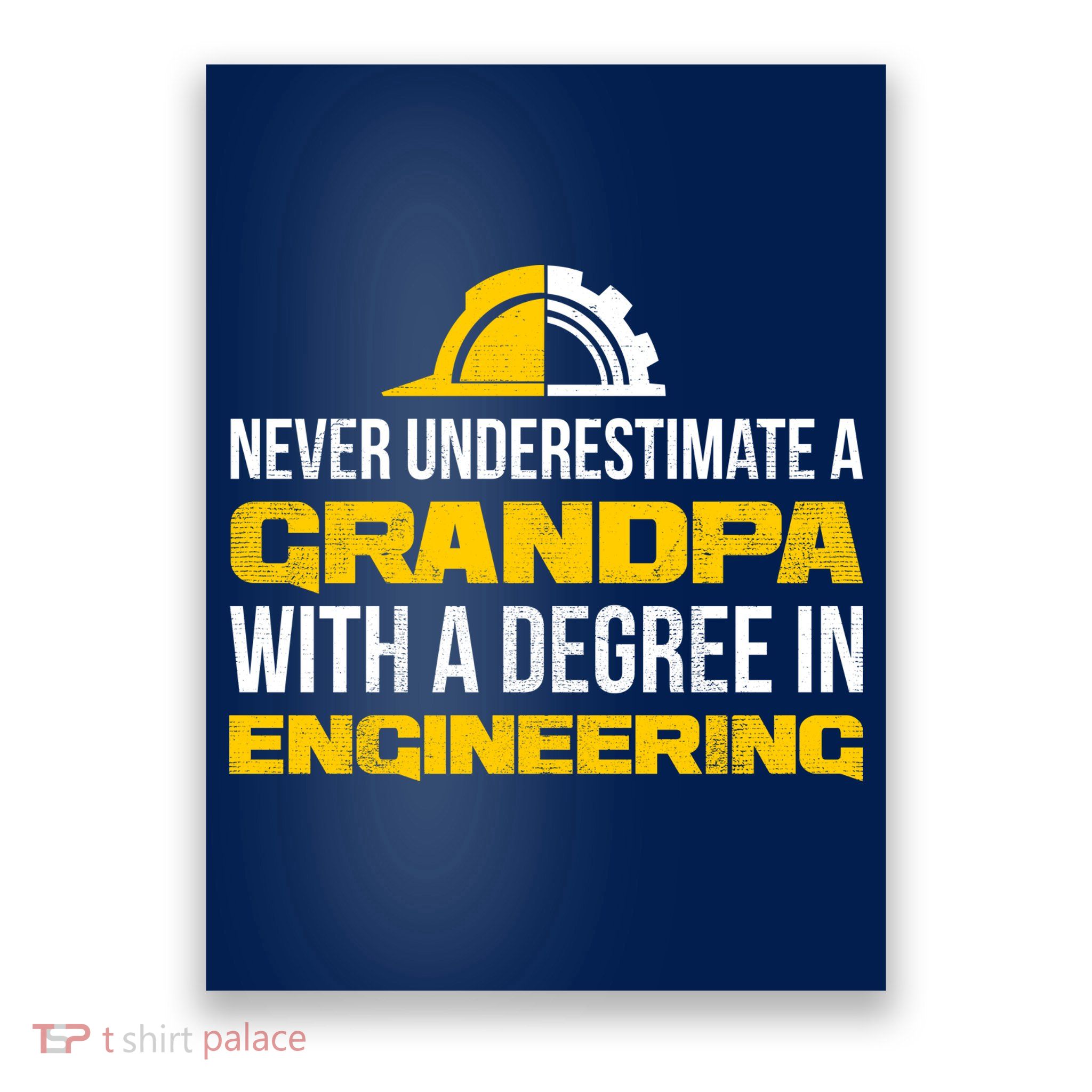 Engineer Grandpa  Poster