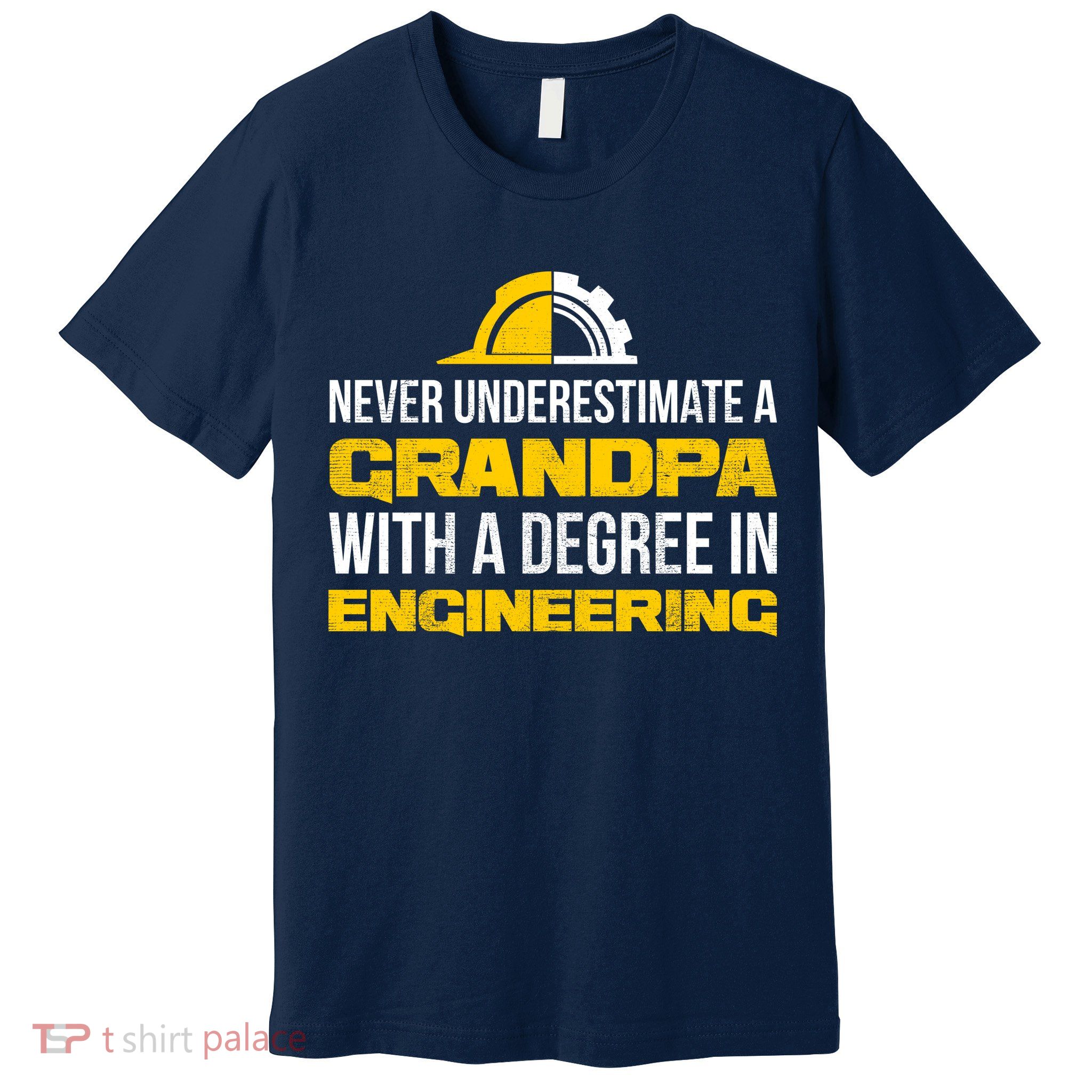 Engineer Grandpa  Premium T-Shirt