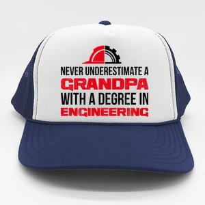 Engineer Grandpa  Trucker Hat