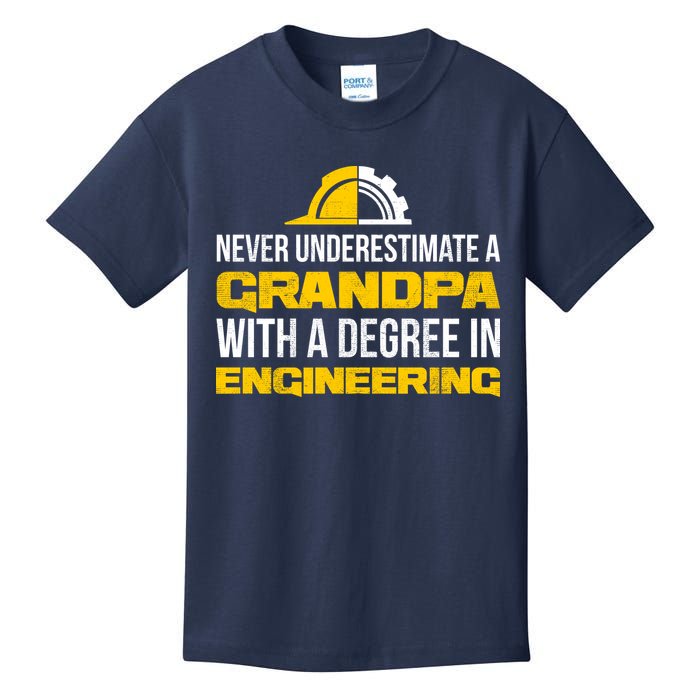 Engineer Grandpa  Kids T-Shirt